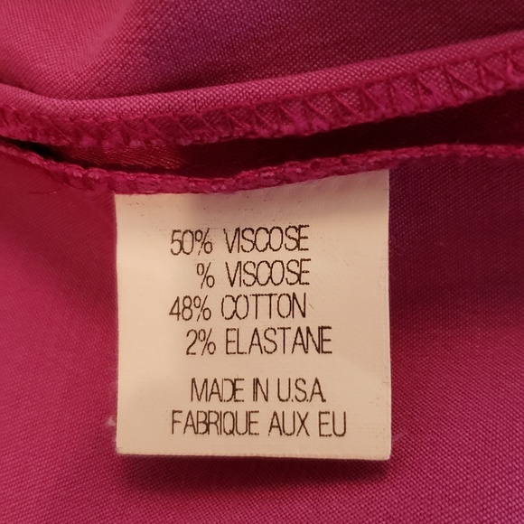 Theory Fuchsia Blouse - Picture 5 of 6